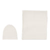Lilette Cream/Blue Dotted Swaddle Set