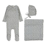 Lilette Light Blue Bud Layette Set