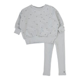 Lilette Pale Blue Cherry Print 2pc