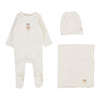 Lilette Cream Doll Graphic Layette Set
