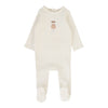 Lilette Cream Doll Graphic Footie