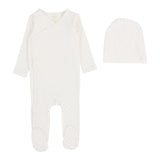 Lilette Cream Blue Take me Home Footie Set