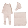 Lilette Soft Pink Bud Layette Set