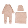 Lilette Dusty Pink Cherry Layette Set