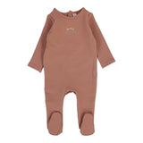 Lilette Deep Pink Dreamy Graphic Footie