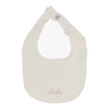 Lilette Cream Pink Take me Home Bebe Bib