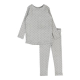 Lilette Pale Blue Diamond Dot Lounge Set