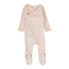 Lilette Dusty Pink Diamond Dot Footie