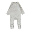 Lilette Pale Blue Cherry Print Footie