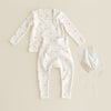 Ferne Rocking Horse Scallop Set and Bonnet