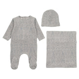 Bee & Dee Blue Cloud Babyland Toile Layette Set