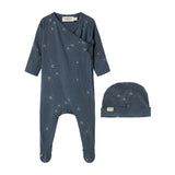 MarMar Starry Night Rubetta Footie and Hat