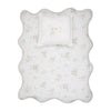 Peluche Pink Gingham Blanket and Pillow Set