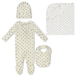 Little Parni Pink Floral Layette Set