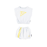 Loud Delicate Blue Top and Bloomer