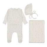 Bee & Dee Ivory Little Bundles Boys Layette Set