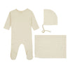 Noggi Boys Floral Patch Layette Set