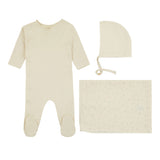Noggi Boys Floral Patch Layette Set