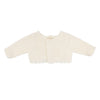 Lilette Cream Scallop Chunky Knit Shrug
