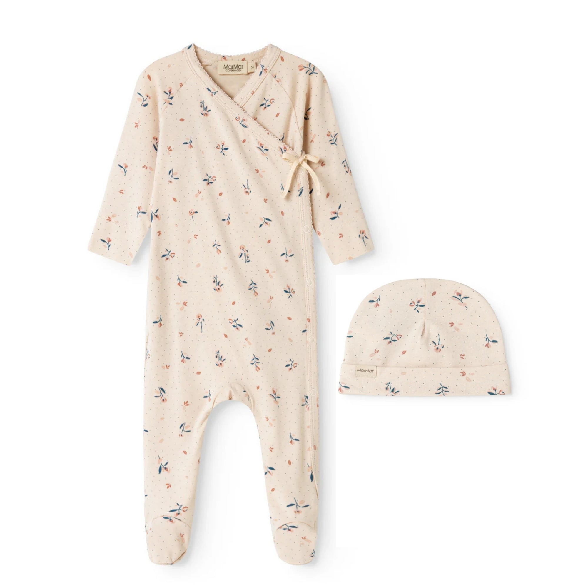 MarMar Roses Rubetta Footie and Hat – Little Loungers