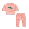 Sproet & Sprout Peach Parfait Velvet Rib 2pc