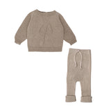 Li & Me Toasted Knit Set