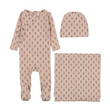 Lilette Pink Marigold Layette Set