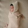 Mushie Blush Stretchy Swaddle