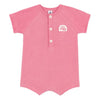 Petit Bateau Pink Terry Short Sleeve Romper