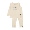Heart + Soul Cream Valise Pajama