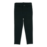 Lil Legs Hunter Green Knit Pants no seam