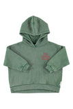 Piupiuchick Green/Apple Print Hoodie