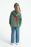 Piupiuchick Green/Apple Print Hoodie