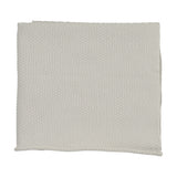 Mema Knit Ice Blue Waffle Knit Blanket