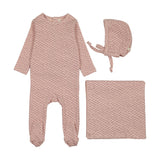 Lilette Pale Pink Mini Flora Layette Set