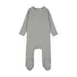 Lilette Pale Blue Mini Flora Footie