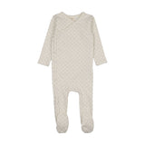 Lilette Cream/Pale Blue Take Me Home Clover Footie