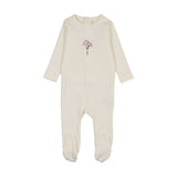 Lilette Cream Bouquet Footie