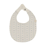 Lilette Cream/Light Blue Sweetheart Bib