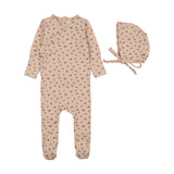 Lilette Petal Printed Wrap Footie Set
