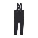 Analogie Navy Toddler Rib Knit Overall