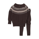 Analogie Chocolate Brown Heirloom Toddler Set