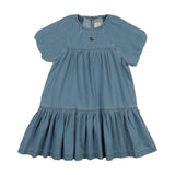 Lil Legs Denim Capsule Short Sleeve Dress