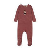 Analogie Vintage Pink Doll Footie