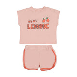 Wander & Wonder Pink Lemonade Baby Tank Set