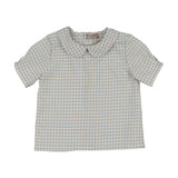 Carmina Check Collar Shirt