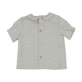 Carmina Check Collar Shirt