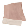 Carmina Pink Floral Trim Knit Blanket