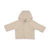 Bebe Organic Natural Heart Pointelle Jacket