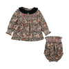 Bebe Organic Fall Booms Elora Blouse and Bloomer